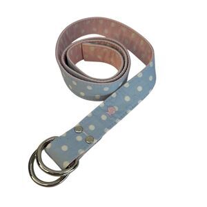 Maax Bluefish River Cotton Belt Size L Blue Polka Dot Womans